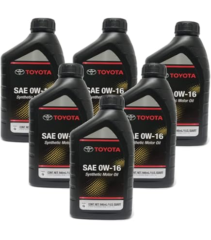 Amazon.com: Genuine Genuine Toyota 0W16 Synthetic Oil 1qt 00279